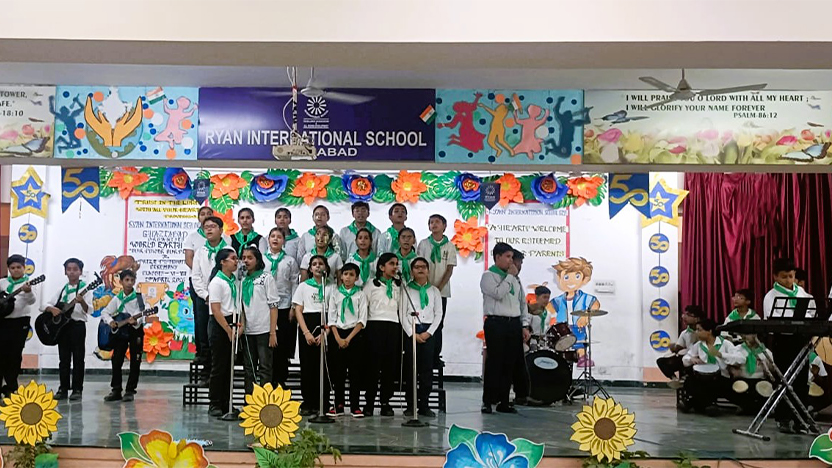 Ryan International School, Ghaziabad celebrated Earth Day